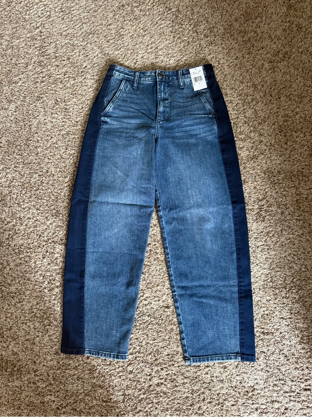 Kut from the Kloth High Rise Ashton Barrel Leg Jean